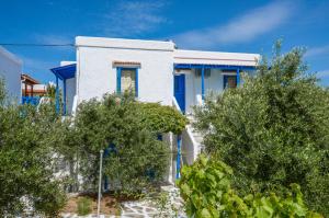 Zahrada ubytování Golden Beach Glyfada Studios