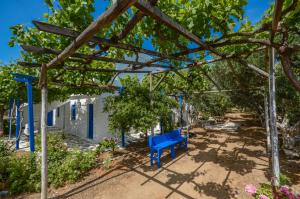 Zahrada ubytování Golden Beach Glyfada Studios
