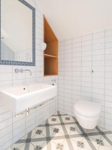 Koupelna v ubytování Grand Hotel Egersund