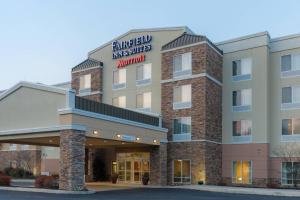 a rendering of the entrance to the embassy suites anchorage hotel at Fairfield Inn & Suites Kennett Square in Kennett Square