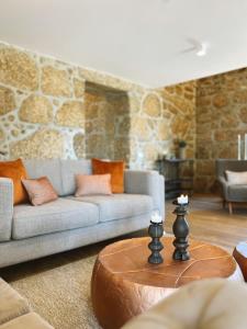 Uma rea de estar em Alto do Ferrum - Boutique Villa