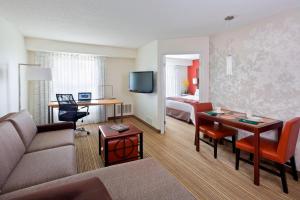 TV a/nebo společenská místnost v ubytování Residence Inn by Marriott Amarillo