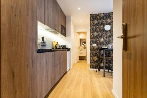 Køkken eller tekøkken på Marinha Grande Apartamentos N3 GOLD