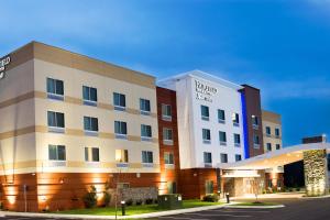 a rendering of a hotel with a building at Fairfield Inn & Suites by Marriott Dickson in Dickson