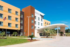 a rendering of a hotel with a building at Fairfield Inn & Suites by Marriott West Monroe in West Monroe