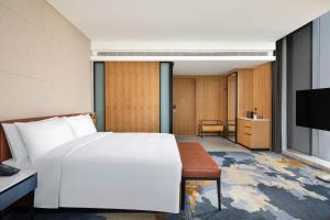 Katil atau katil-katil dalam bilik di Four Points by Sheraton Shanghai Jiading