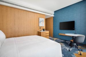 Televisyen dan/atau pusat hiburan di Four Points by Sheraton Shanghai Jiading