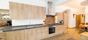 Kuchyňa alebo kuchynka v ubytovaní Appartement Alpenfex