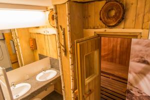 Kúpeľňa v ubytovaní Appartement Alpenfex