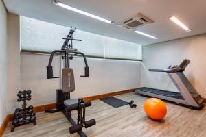 Fitness centrum a/nebo fitness zařízení v ubytování Tryp by Wyndham Belo Horizonte Savassi
