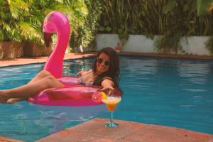 A piscina em ou perto de Casa Amberes