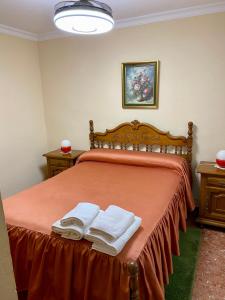 Posteľ alebo postele v izbe v ubytovaní Apartamento panorámico beach Fuengirola