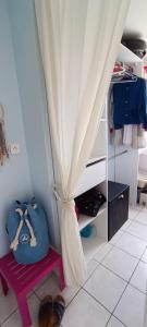 Postel nebo postele na pokoji v ubytování Semaphore Plat - Maisonnette -residence - piscine