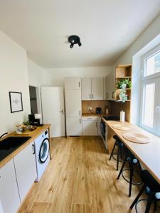 Köök või kööginurk majutusasutuses Apartment Traumblick Berggipfel