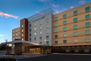 a rendering of the front of a hotel at Fairfield Inn & Suites by Marriott Miami Airport West/Doral in Miami