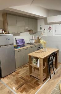Dapur atau dapur kecil di The Attic