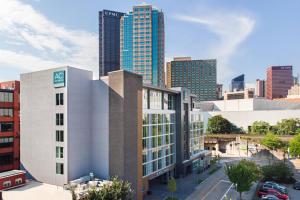 a rendering of a building in a city at AC Hotel by Marriott Pittsburgh Downtown in Pittsburgh