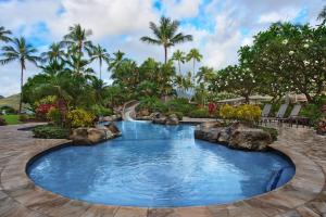 Bazén v ubytování Marriott's Kaua'i Beach Club nebo v jeho okolí