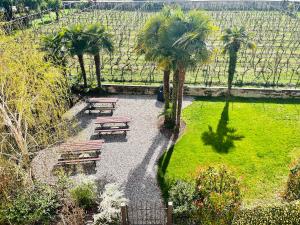 A garden outside Albola Suite Holiday Apartments