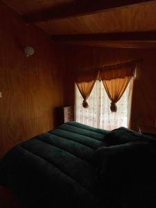 Cama o camas de una habitación en Complejo Turístico Choapa Lindo