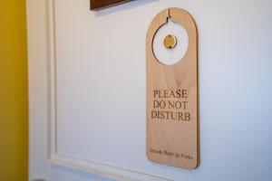 Certificat, récompense, panneau ou autre document affiché dans l'établissement Grande Hotel do Porto