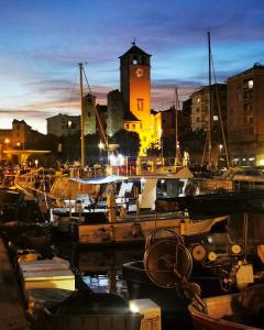 A general view of Savona or a view of the city taken from Az apartmant
