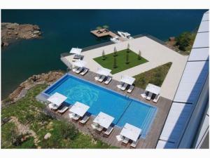 Bazén v ubytování OliveBay Hotel nebo v jeho okolí