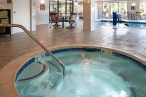 בריכת השחייה שנמצאת ב-TownePlace Suites by Marriott Detroit Troy או באזור