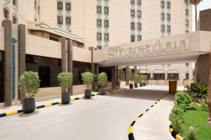 a rendering of the entrance to a sheraton hotel at Sheraton Riyadh Hotel & Towers in Riyadh