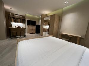 Kuchyň nebo kuchyňský kout v ubytování Choska Residence