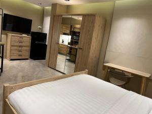 Kuchyň nebo kuchyňský kout v ubytování Choska Residence