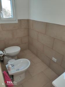 Koupelna v ubytování Villa ARA rossa