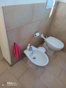 Koupelna v ubytování Villa ARA rossa