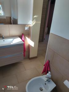 Koupelna v ubytování Villa ARA rossa