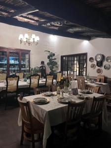Restauracja lub miejsce do jedzenia w obiekcie Casa Degraciela - Hotel Boutique