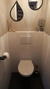 Salle de bains dans l'établissement 't Sand Apartment