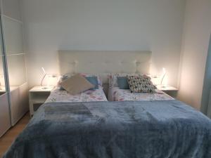 Posteľ alebo postele v izbe v ubytovaní Apartamento con estupendas vistas
