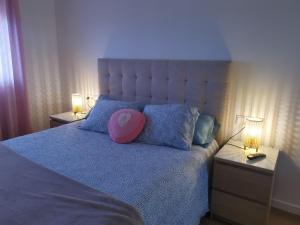 Posteľ alebo postele v izbe v ubytovaní Apartamento con estupendas vistas