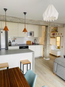 Kuchyňa alebo kuchynka v ubytovaní Apartamento Donostia San Sebastian