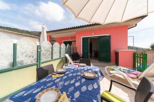 A balcony or terrace at Villetta Grazia