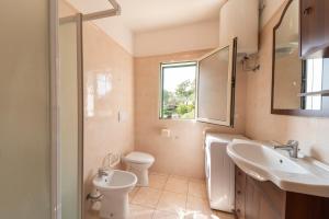 A bathroom at Villetta Grazia