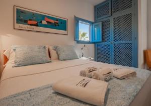 Posteľ alebo postele v izbe v ubytovaní Casa Appaloosa Cabo de Gata