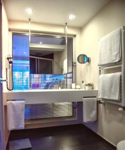 Koupelna v ubytování Denizatı Plus Hotel