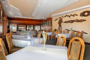 Restoran atau tempat lain untuk makan di Penzión Pltník