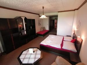 Llit o llits en una habitació de Hotel Pavla Vysočina