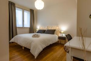 Postel nebo postele na pokoji v ubytování B&B Quattro Stagioni Charme and Wellness