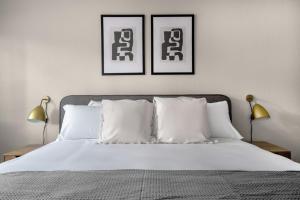Ένα ή περισσότερα κρεβάτια σε δωμάτιο στο Mountain View 2BR w Pool Gym 5 min to Target SFO-677 +29 φωτογραφίες