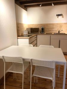Kuchnia lub aneks kuchenny w obiekcie Studio de 35m2 au centre de Cusset