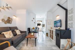 Casa Hibiscus Marbella的休息区