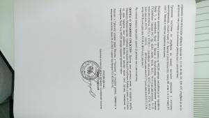 Certificato, attestato, insegna o altro documento esposto da Apartman Progresso